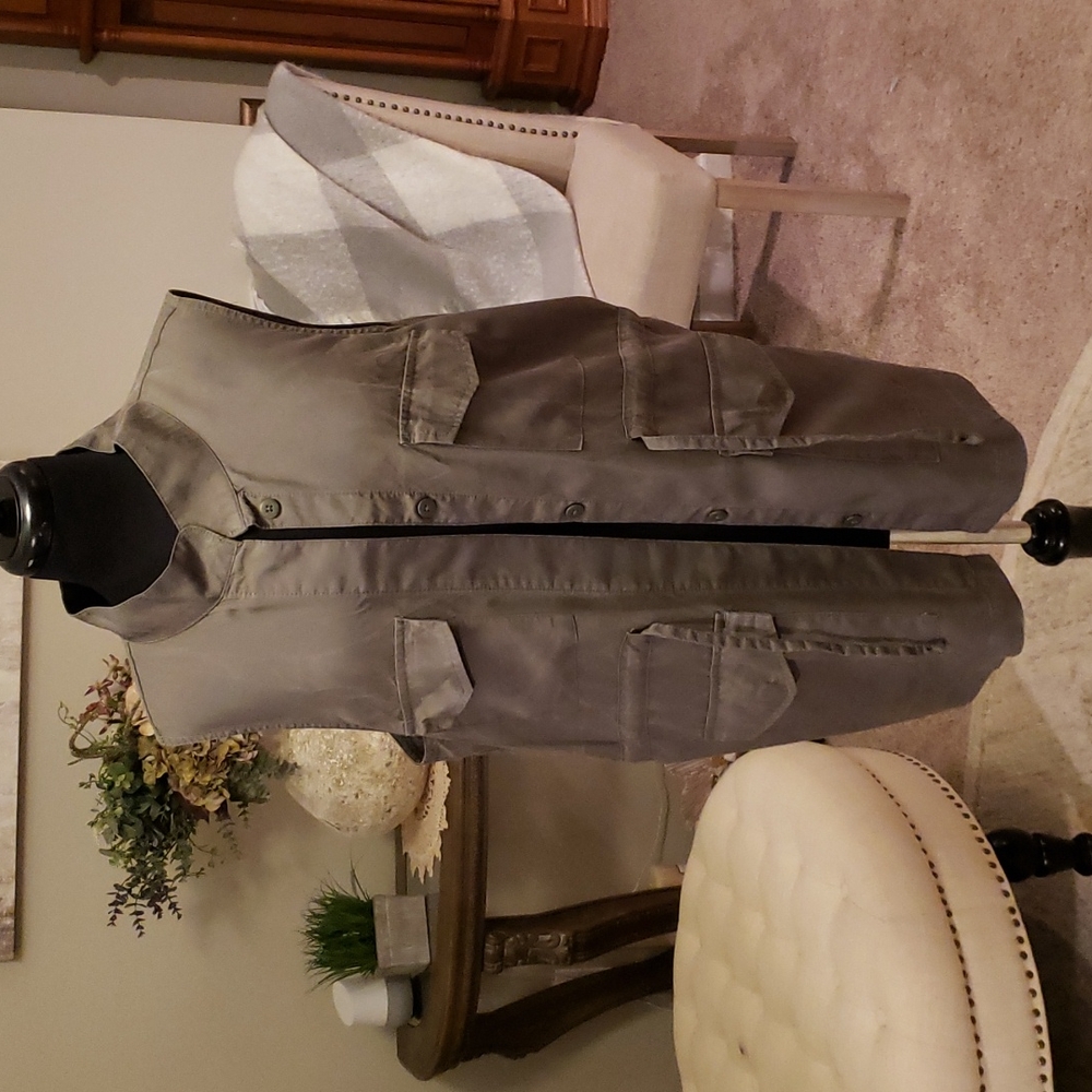 Army green vest